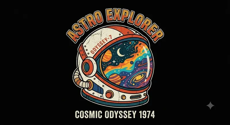 Retro 70s80s Tshirt Graphics