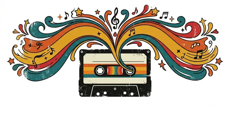 Retro 70s80s Tshirt Graphics