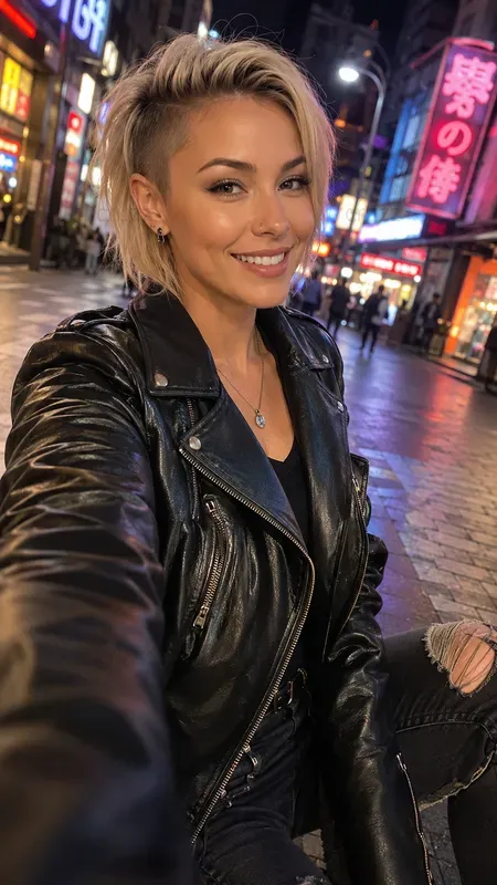 Hyperrealistic Influencer Selfies