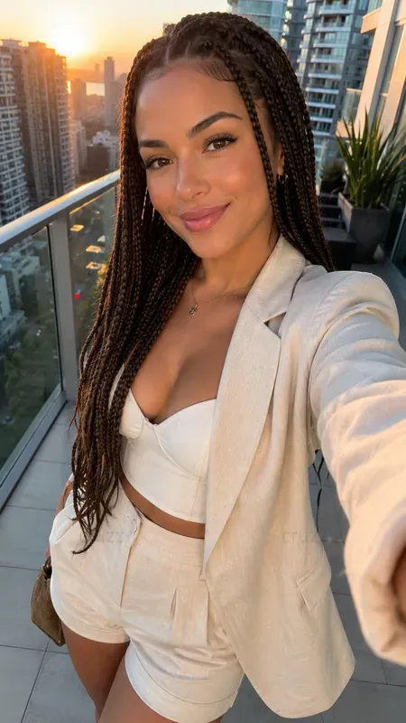 Hyperrealistic Influencer Selfies