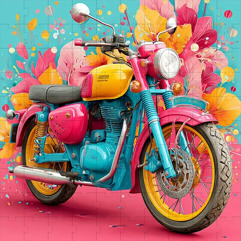 Vibrant Pop Vector Bloom Illustrations
