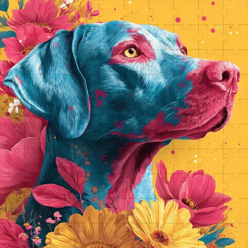 Vibrant Pop Vector Bloom Illustrations