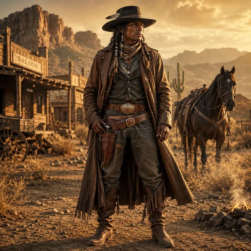 Wild West Cinematic Character Portraits
