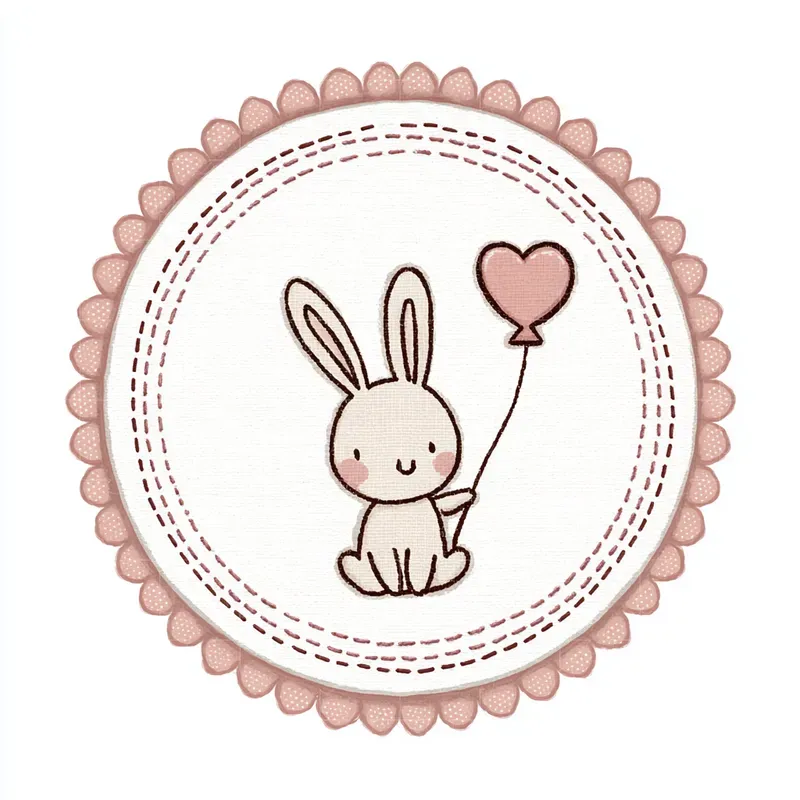 Storybook Valentine Badges