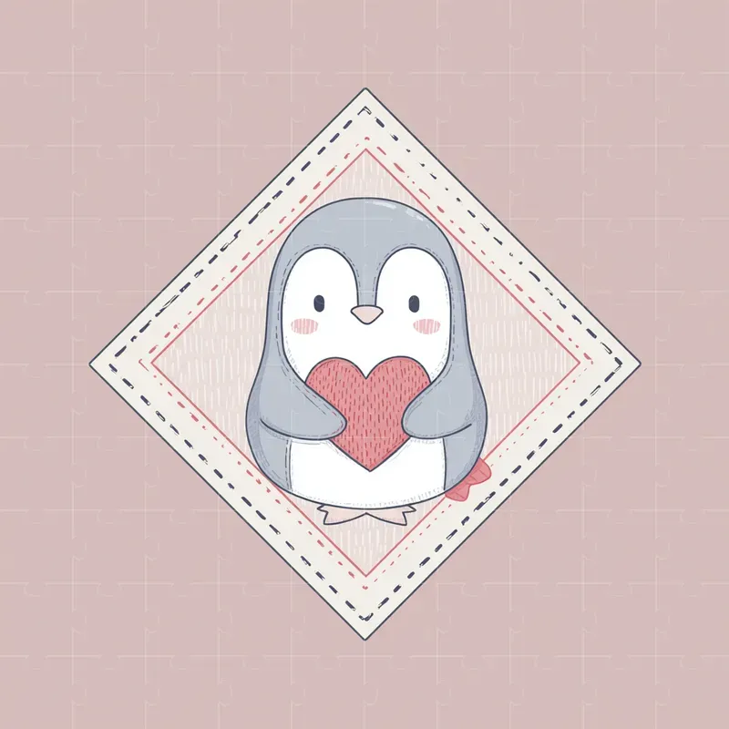 Storybook Valentine Badges