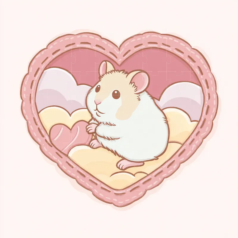 Storybook Valentine Badges