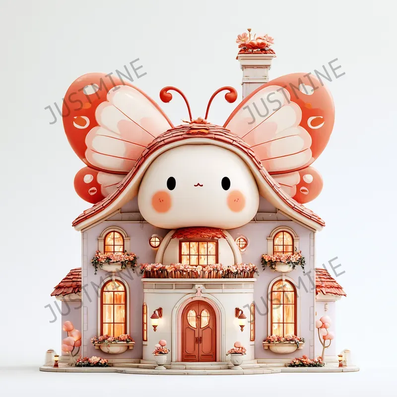 Cute Mansion Fantasy Art