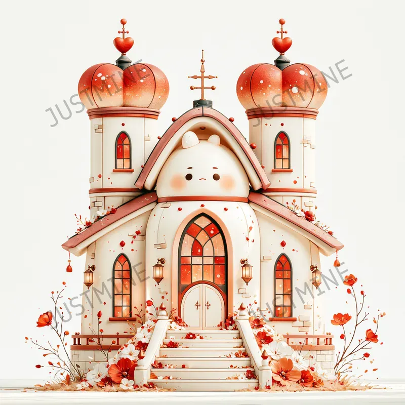 Cute Mansion Fantasy Art