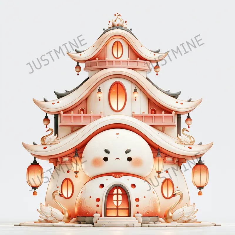 Cute Mansion Fantasy Art