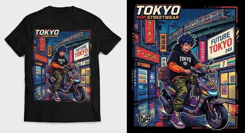 Tokyo Pop Streetwear