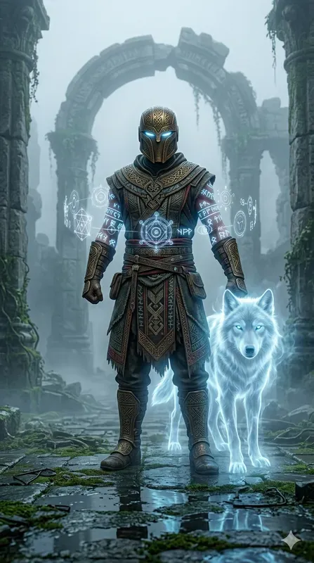 Cinematic Wolf Guardian Portraits