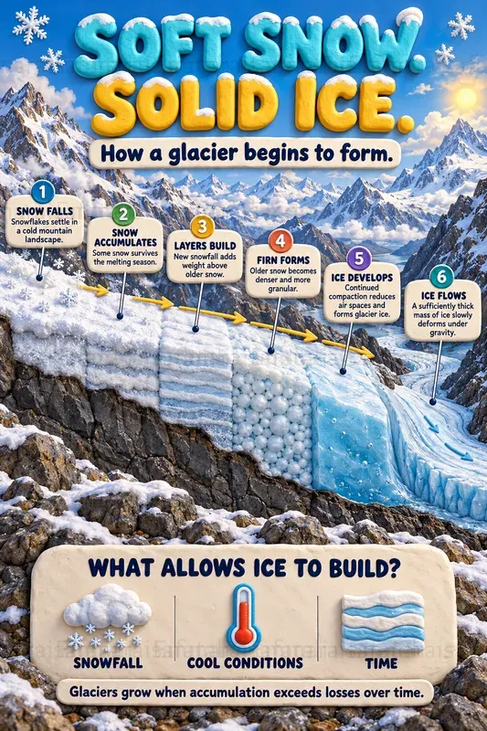 3D Clay Growth Process Infographics