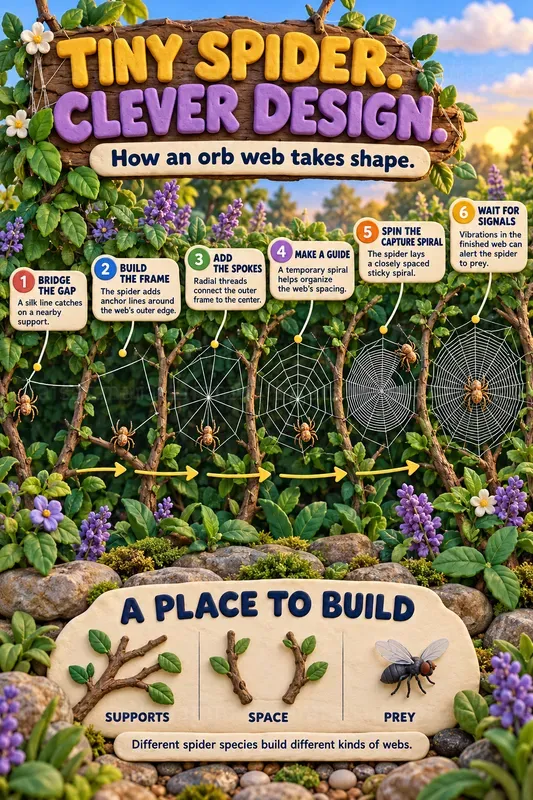 3D Clay Growth Process Infographics