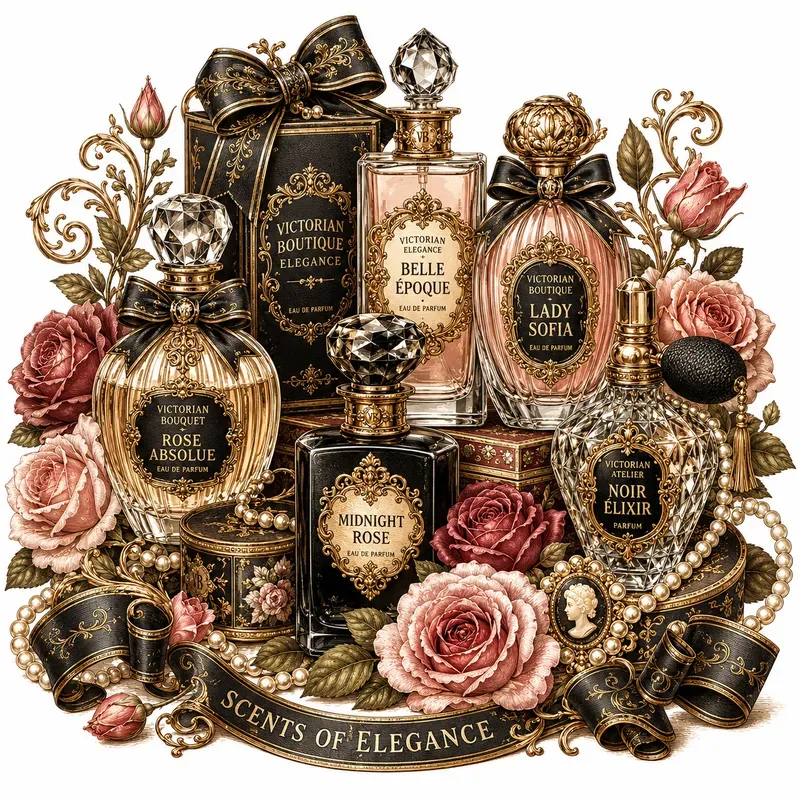 Vintage Product Bundle Illustrations