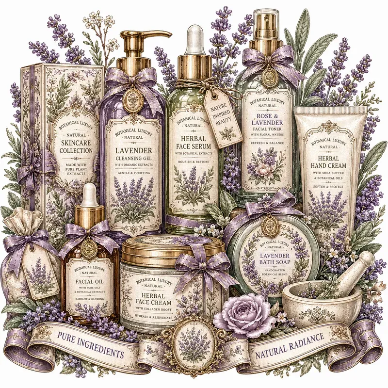 Vintage Product Bundle Illustrations