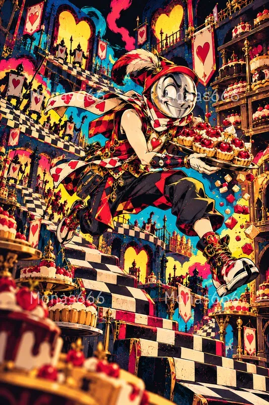 Psychedelic Akibapunk Arcade Mashups