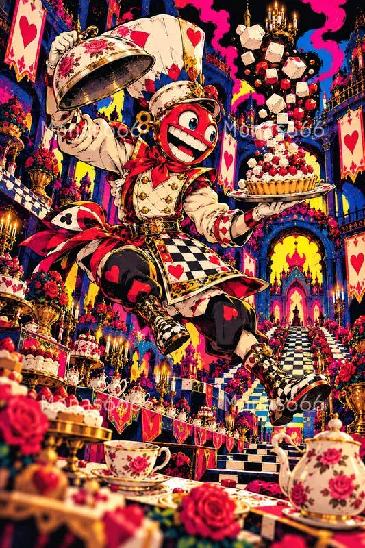 Psychedelic Akibapunk Arcade Mashups