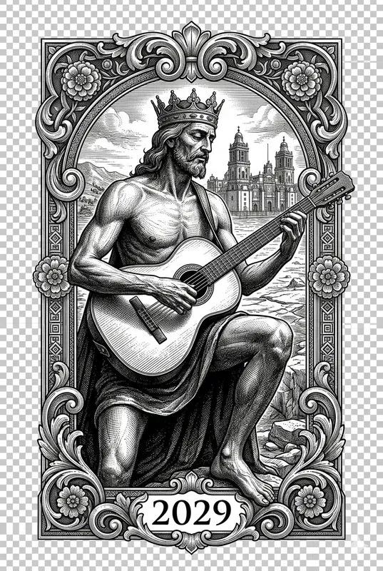 Vintage Medieval Concert Merch Graphics