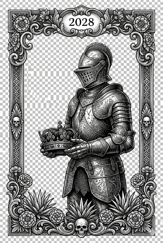Vintage Medieval Concert Merch Graphics
