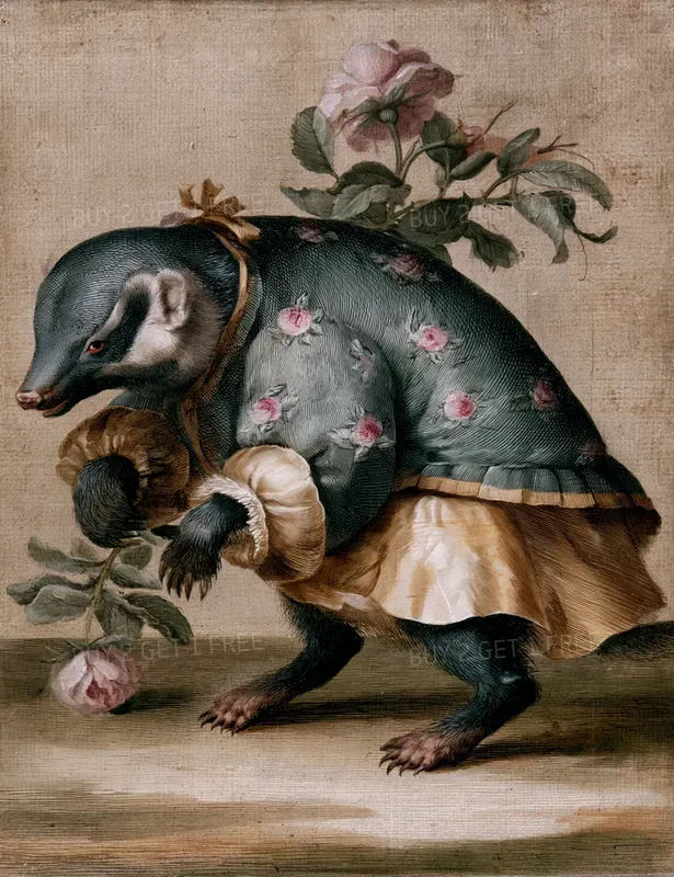 Victorian Animals Junk Journal Pages