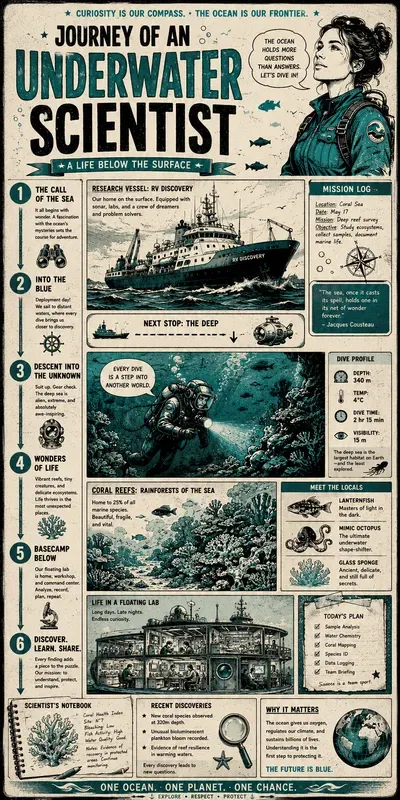 Retro Editorial Timeline Posters
