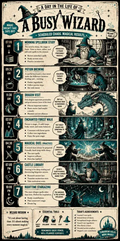 Retro Editorial Timeline Posters