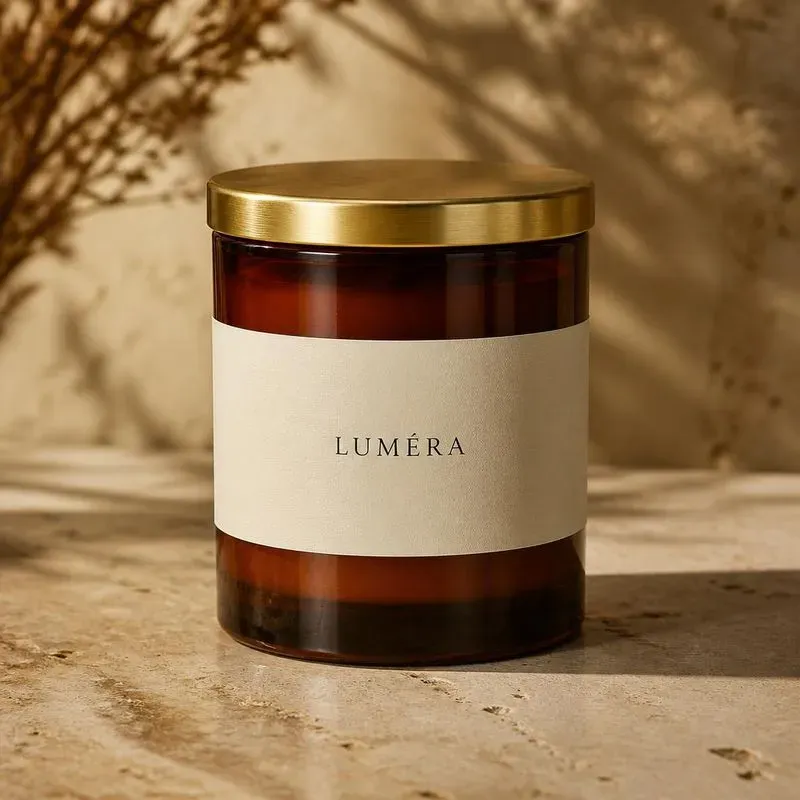 Luxury Candle Product Photography