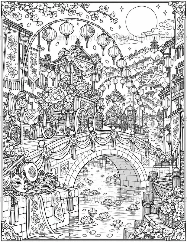 Forgotten Festivals Coloring Pages