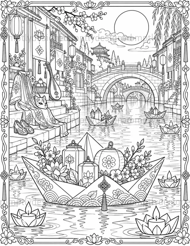 Forgotten Festivals Coloring Pages