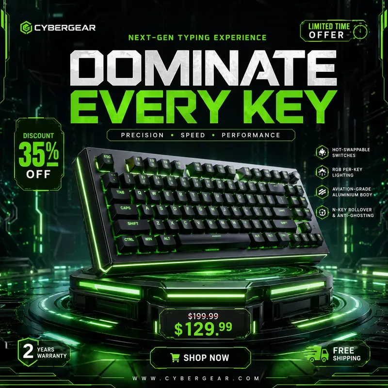 Cyber Sale Product Poster Kits