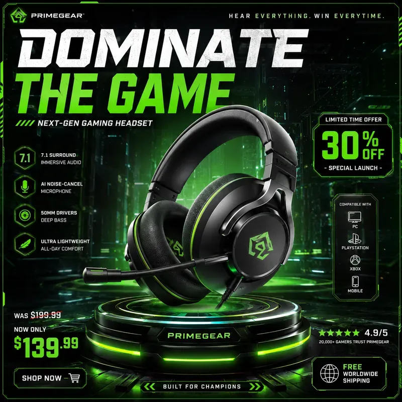 Cyber Sale Product Poster Kits