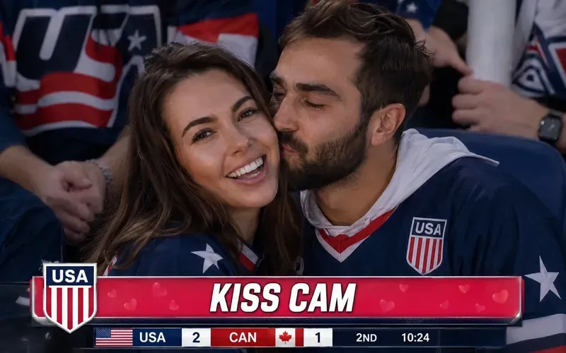 Kiss Cam Stadium Moments