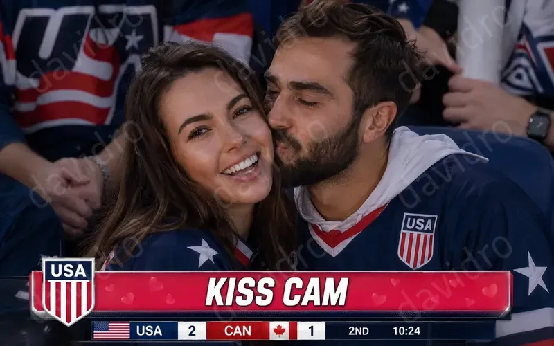 Kiss Cam Stadium Moments