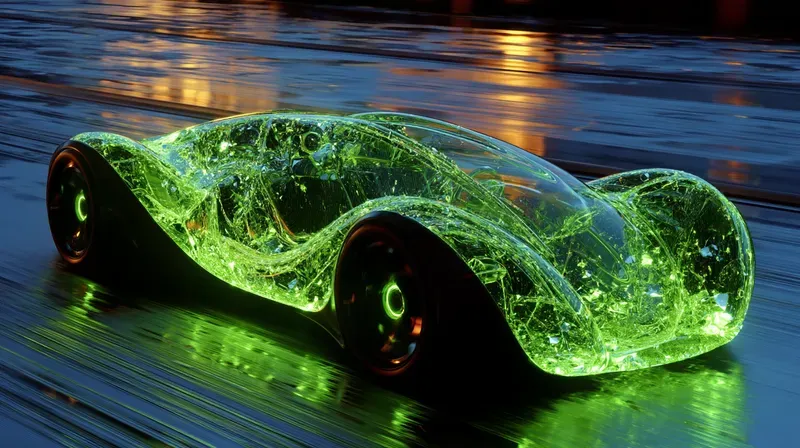 Futuristic Forged Carbon Crystal Hypers