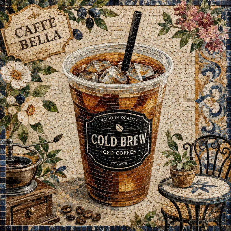 Mosaic Beverage Art Collections