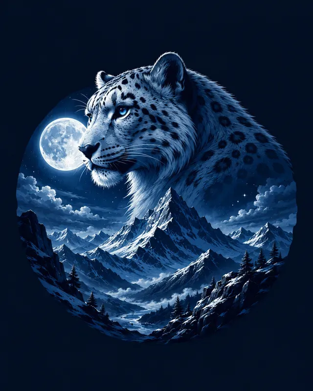 Vector Animal Silhouette T Shirt Designs
