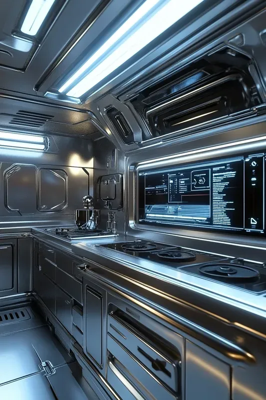 Futuristic Kitchens