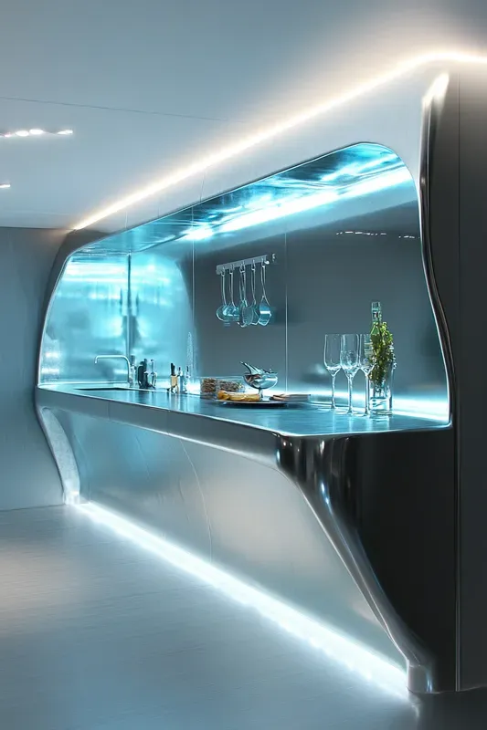 Futuristic Kitchens