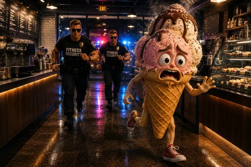 Food Mascot Story Scene Generator
