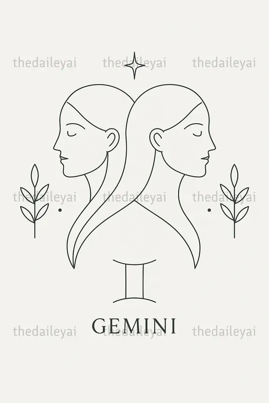 Minimalist Zodiac Line Art
