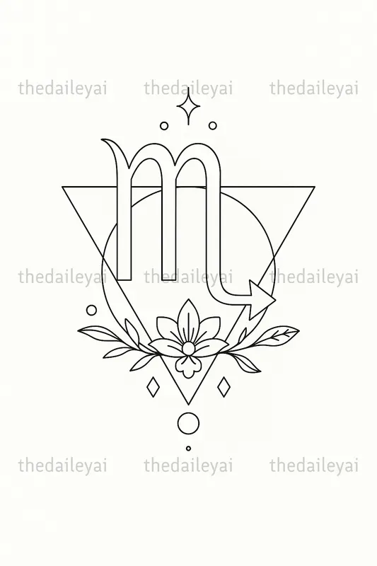 Minimalist Zodiac Line Art