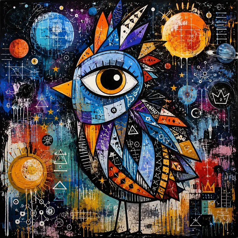 Abstract Urban Characters