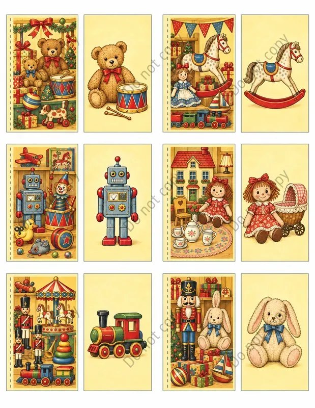 Junk Journal Flip Flap Door Sheets