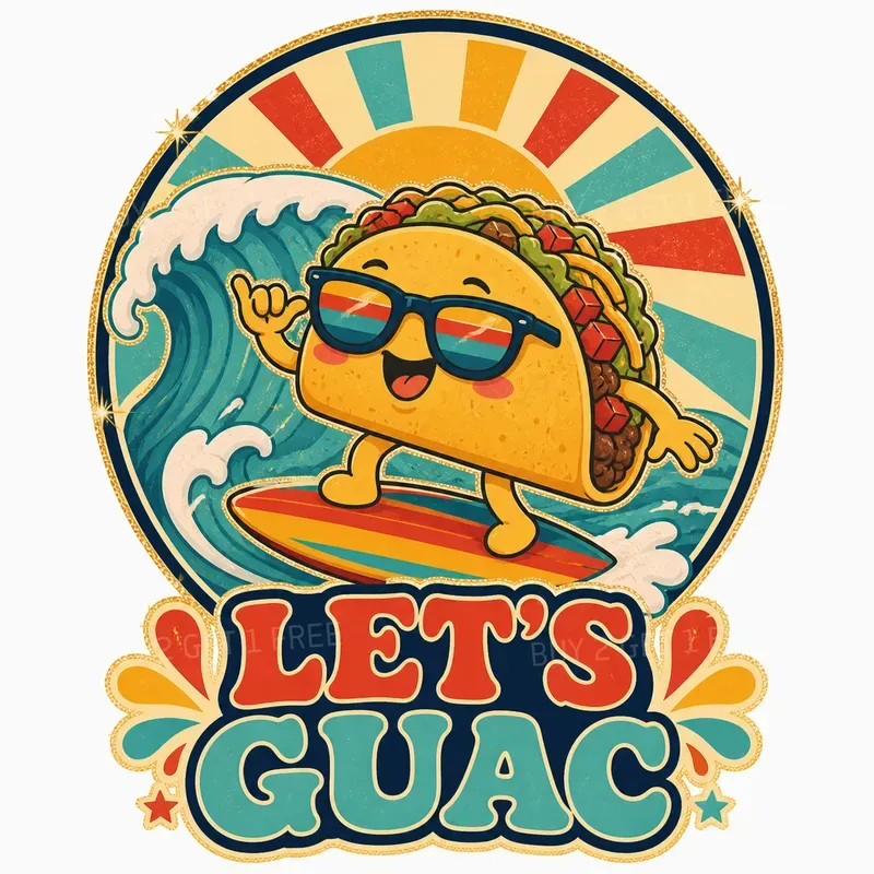 Retro Groovy Fiesta Tshirt Designs