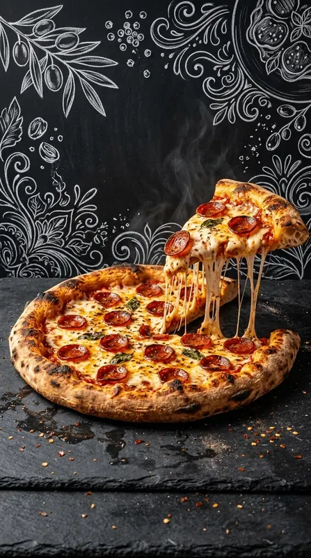 Chalkboard Bistro 3D Food Integrations