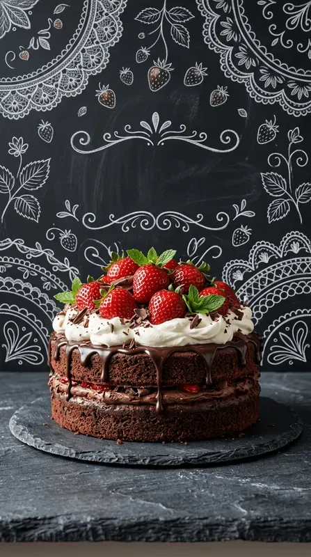 Chalkboard Bistro 3D Food Integrations