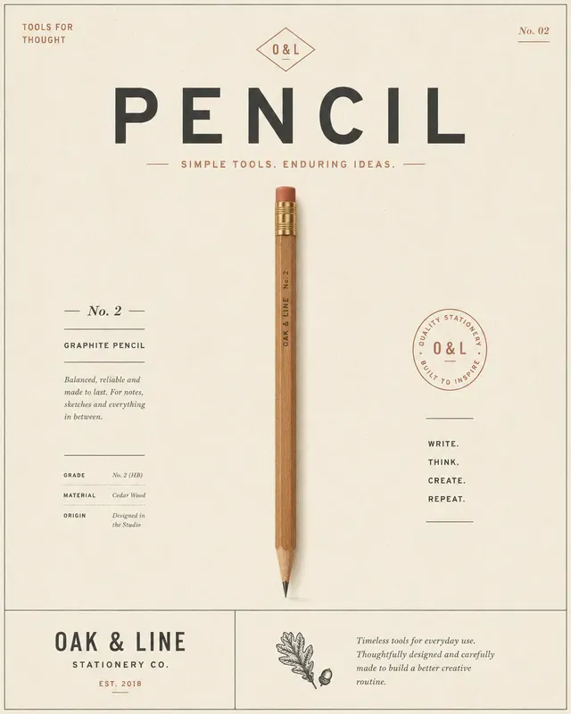 Minimal Editorial Poster Creators