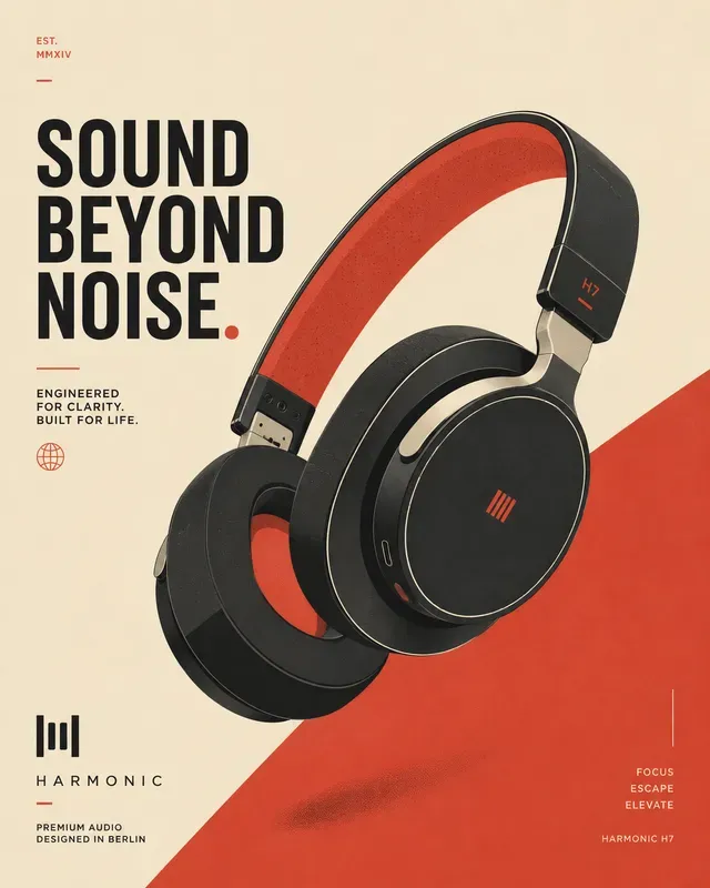 Minimal Editorial Poster Creators