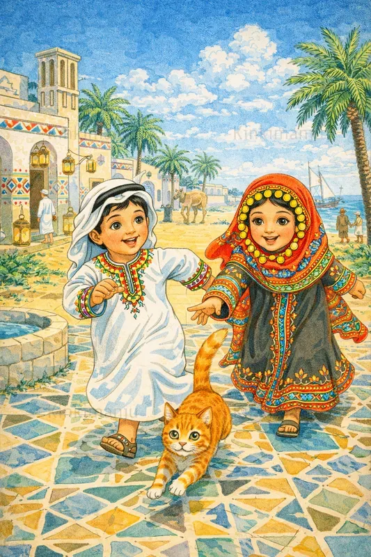 Arabian Folk Storybook Generator