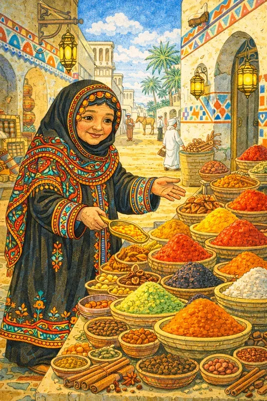 Arabian Folk Storybook Generator
